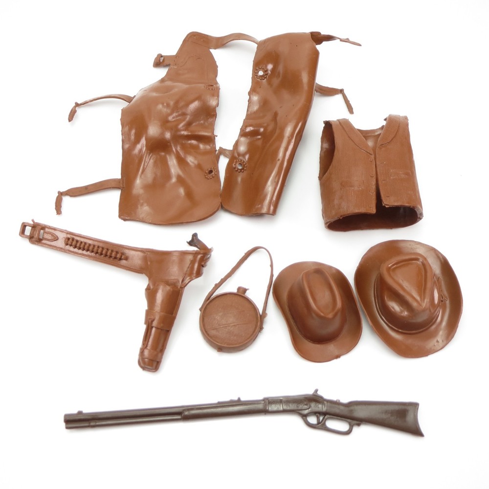 Johnny West Vintage Marx Johnny West Best Of The West Accessories Lot