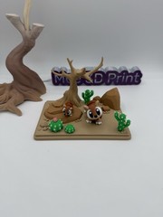 3D Printed 3 Armadillo & Park,Articulated Fidget Toys, Picture Color