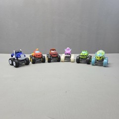 Blaze And The Monster Machines Diecast Truck Lot 6 Mattel Nickelodeon