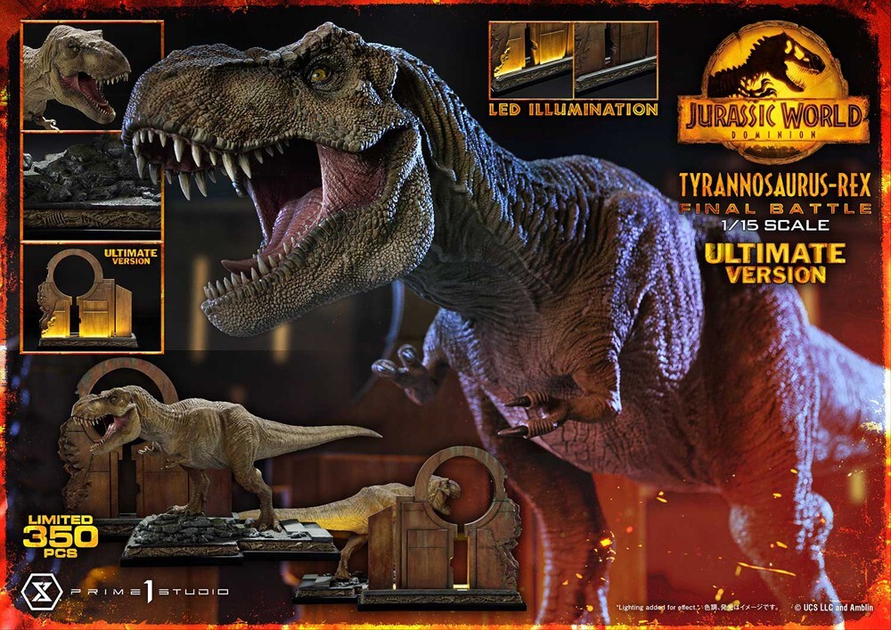 P1S 1/15 LMCJW3-03 Jurassic 3 Tyrannosaurus Rex Standard Edition Statue
