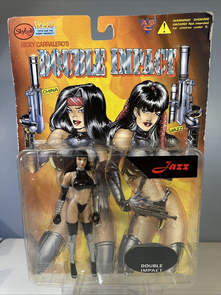 Skybolt Hobby Ricky Carralero’s Double Impact JAZZ Action Figure 1998 Vintage