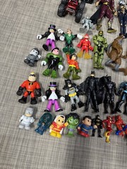 Super Hero Mixed Mega Action Figure Lot Of Many, Batman, Marvel DC