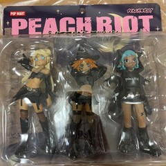 POPMART Peach Riot Witchy Punk Figures Vinyl Toy Gigi Poppy Frankie Witch Style
