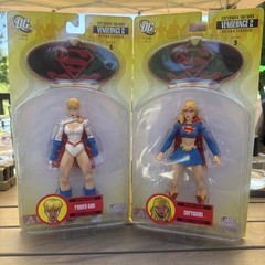 DC Direct Superman Series 5 Vengeance 2 Supergirl & Power Girl Action Figures