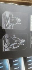 HIYA Crouching Alien Warrior Aliens 1/18th PX exclusive Blue Warrior xenomorph