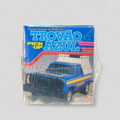 SEALED GLASSLITE BRAZIL BLUE THUNDER TROVÃO AZUL PICK-UP VEHICLE NIB 1980s