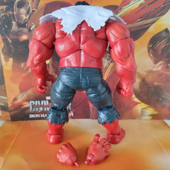 Marvel Legends Red Hulk Deluxe Target Exclusive Figure Loose Figure