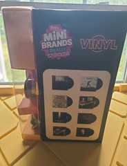 Zuru Mini Brands REALLY WORKS VINYL S1 Display Box NEW Empty w/PIECES ATTACHED
