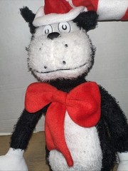 Dr.Seuss And 24” Inch Cat In The Hat 1998 Official Movie Merch Kohls Fuzzy