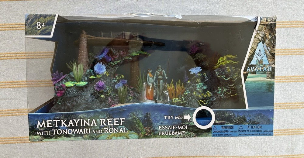 Avatar The Way of Water Metkayina Reef Playset Tonowari Ronal McFarland Toys NEW