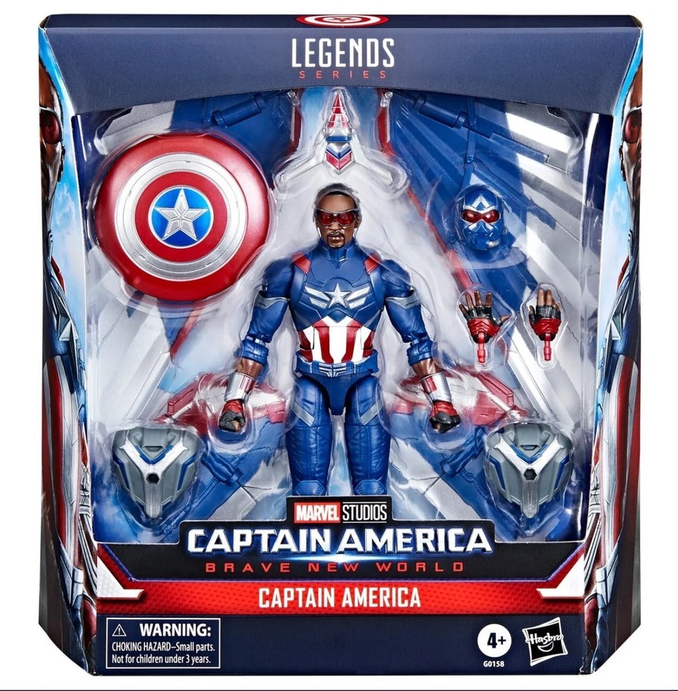 Captain America: Brave New World Captain America Deluxe 6″ Figure ***IN-STOCK***