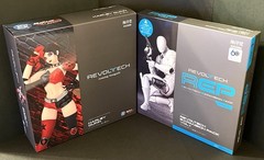 REVOLTECH Amazing Yamaguchi Harley Quinn Red x Black Ver. Kaiyodo + Option Parts