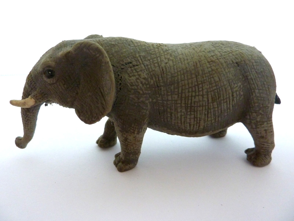 Elephant Life Like Jungle Animal Bead Filled
