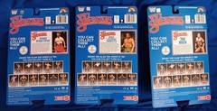 WWE LJN Superstars Roddy Piper The Rock Jake the Snake MATTEL Black Cards Chase