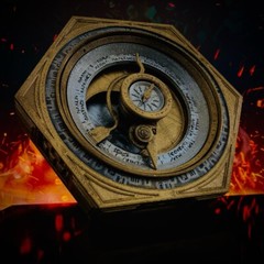 Archimedes Dial (Painted) – (Life Size – 1:1 Scale) Shipping to Spain