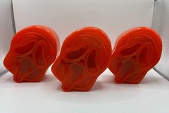 CultureFly Scream Ghost Face Mystery Vinyl Figures Classic Mask Lot of 3