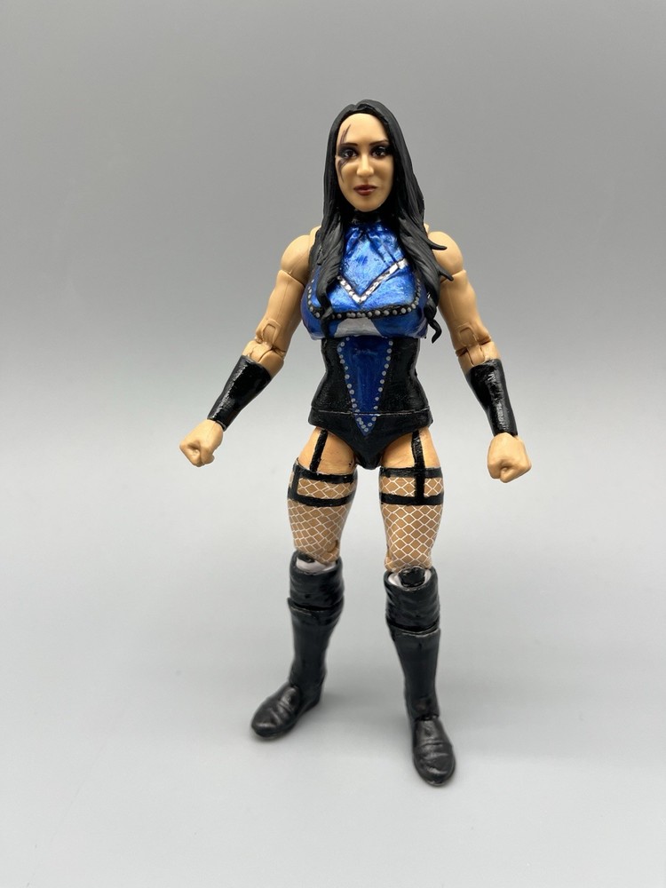 Stephanie Vaquer WWE Custom Elite Mattel Wrestling Action Figure