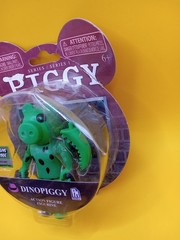 ROBLOX PIGGY Series 1 DINOPIGGY & MYSTERY Figures Lot (2) Exclusive DLC Code NEW