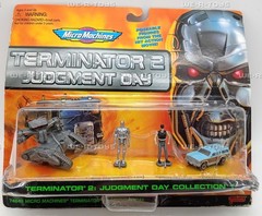 Terminator 2 Judgment Day Micro Machines 2 Figures, Car, & Ground Hunter Killer