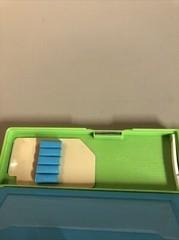 Toy Story 2 Buzz Lightyear Woody Storage pencil Case Holder Reversible Vintage