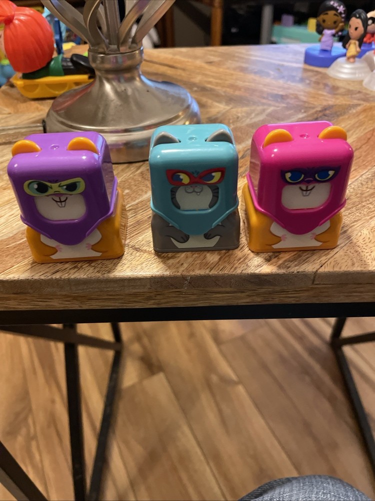 Lot Lanky Box Mystery Figures Lankybox Lot Of 3
