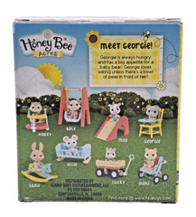 Honey Bee Acres Baby Georgie Bear Cub Fuzzy Figurine Collectible Doll New In Box
