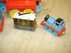 Lot of Tomy Thomas the Train plastic and die cast