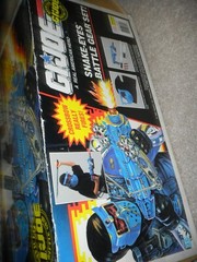 Battle Gear Play Set 1991 Snake Eyes v4 Vintage G.I. GI Joe Lot Complete in Box