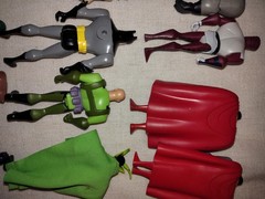 Huge Action Figure Lot of 15 DC Universe Justice League Unlimited 4″ Blue Beetle