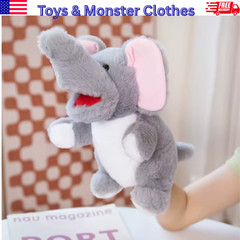 Animal Hand Puppet Plush Toy Soft Stuffed Doll Kids Gift Husky Fox Bear