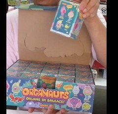 Organauts Blind Box New Package Of 20 / full case Series 1
