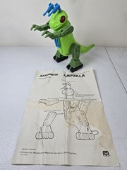 Rare Mego Micronauts AMPZILLA 100% Complete With Instructions – Nice Condition