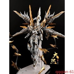 ZZA 1/100 Blue Flame Snow White Model Kit – Custom Color with Alloy Frame Gift