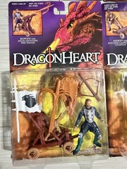 1995 Dragonheart Kenner Lot (8) Action Figures Bowen Hewe Kara King Einon