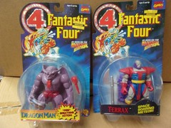 fantastic four silver surfer 21 action figures lot Marvel comics toy biz 90s