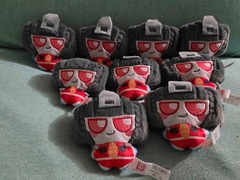 Transformers Roll Out Mini Plush Keychain Reesee