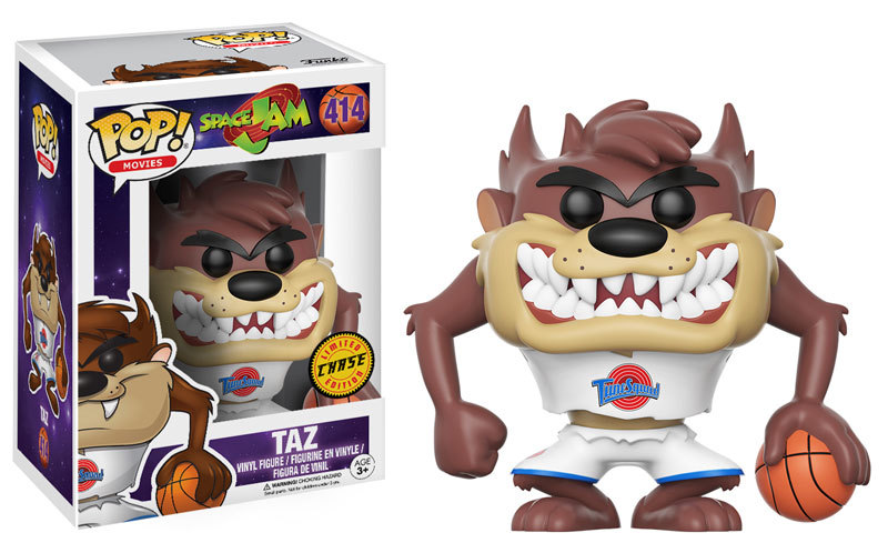 Taz Chase Basketball Space Jam Looney Tunes POP! Movies #414 Vinyl Figure Funko