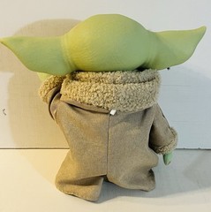 Mattel Star Wars GROGU THE CHILD Baby Yoda Mandalorian 11″ Plush Rubber Head