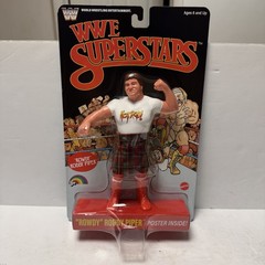NEW Mattel LJN WWE Superstars Series 3 Rowdy Roddy Piper Chase Black Card Target