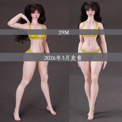 LDDOLL 29 M 1/6 Finger Bone Silicone Strong Body Female details Figure Doll Toy