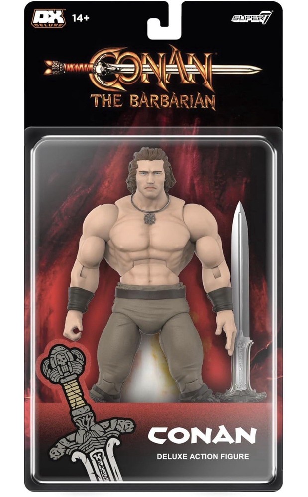 Super7 Conan the Barbarian Conan Deluxe Boxed Action Figure w/ Sword 14+