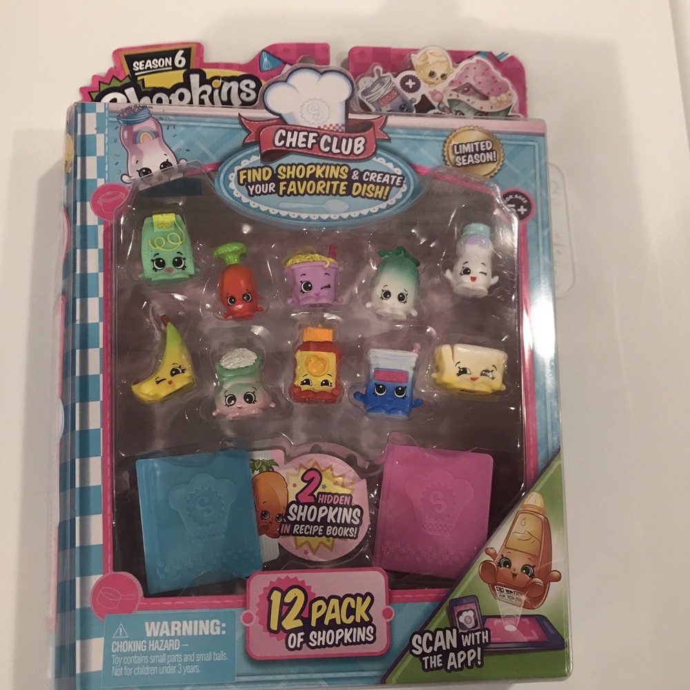 Shopkins Season 6 Chef Club 12 Pack New Damaged Packaging Limited