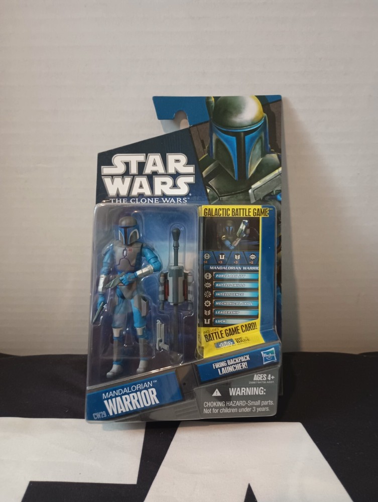 Mandalorian Warrior CW29 STAR WARS The Clone Wars TCW MOC