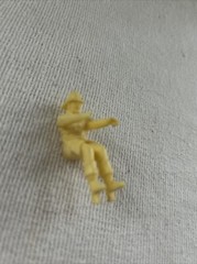 Hard Plastic/ Resin Fireman Driver Figure 2”