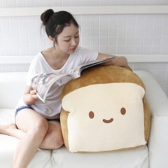 Cotton Food Bread Cushion Plush Toy Stuffed Big Size Doll 70cm 27″ Authentic