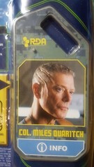 2009 Avatar Movie Col Miles Quaritch Action Figure 4″ in Mattel Webcam i-Tag New