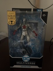 McFarlane Toys DC Multiverse Captain Atom Gold Label New 52 7in Figure Sealed