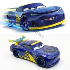 Disney Pixar Cars 3 No.80 Dan Carcia 1:55 Diecast Next Gen Race Kid Gifts🏎️✨