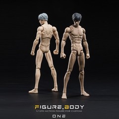 1:12 VTOYS X BMS VB003 Male Flexible Action Figure Jointed Body & Head Model Toy