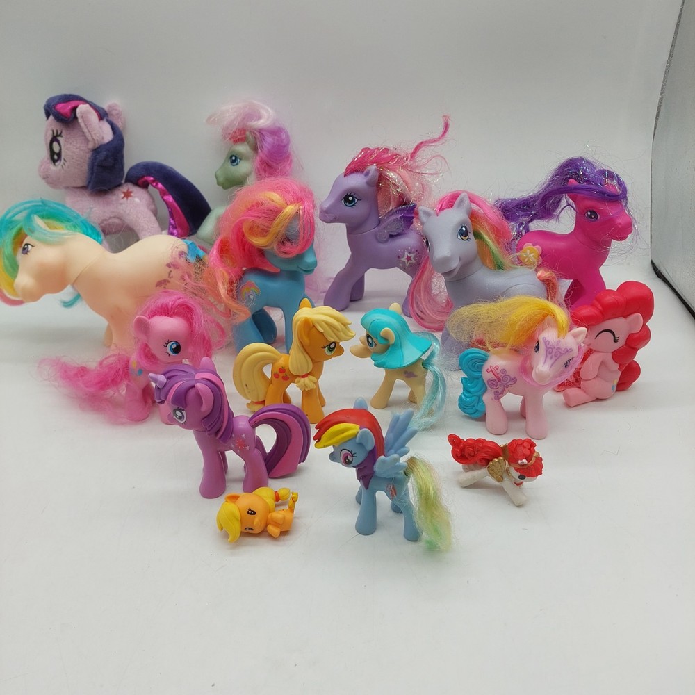 My Little Pony Lot Of 16 Various Years And Sizes READ